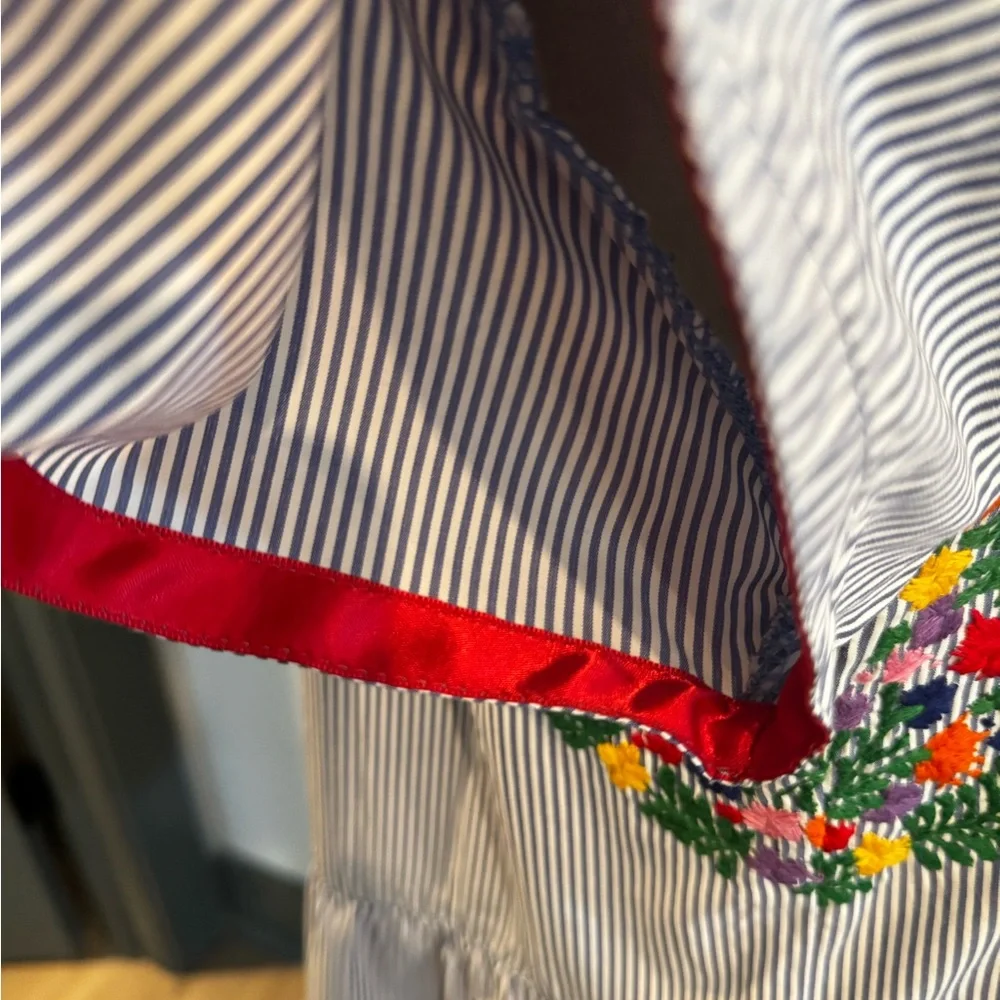 Mi Golondrina Multicolor Embroidered Dress - Picture 7 of 9